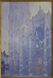 The Cathedral of Rouen. The Portal and the Saint-Romain Tower